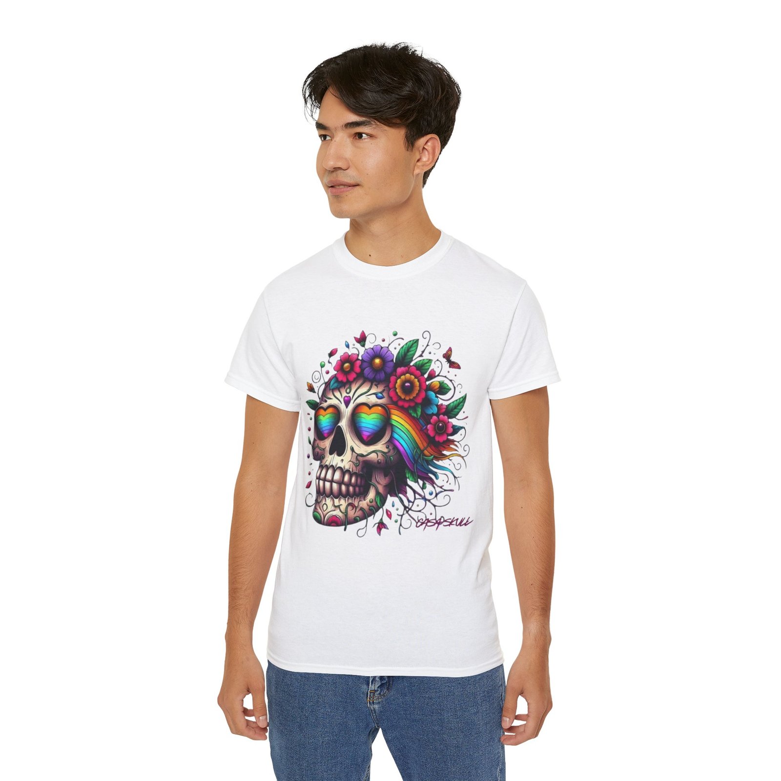 T-Shirt « Corazón Florecido » | Éclat de Vie et de Couleurs 6 T-Shirt « Corazón Florecido » | Éclat de Vie et de Couleurs – Image 6