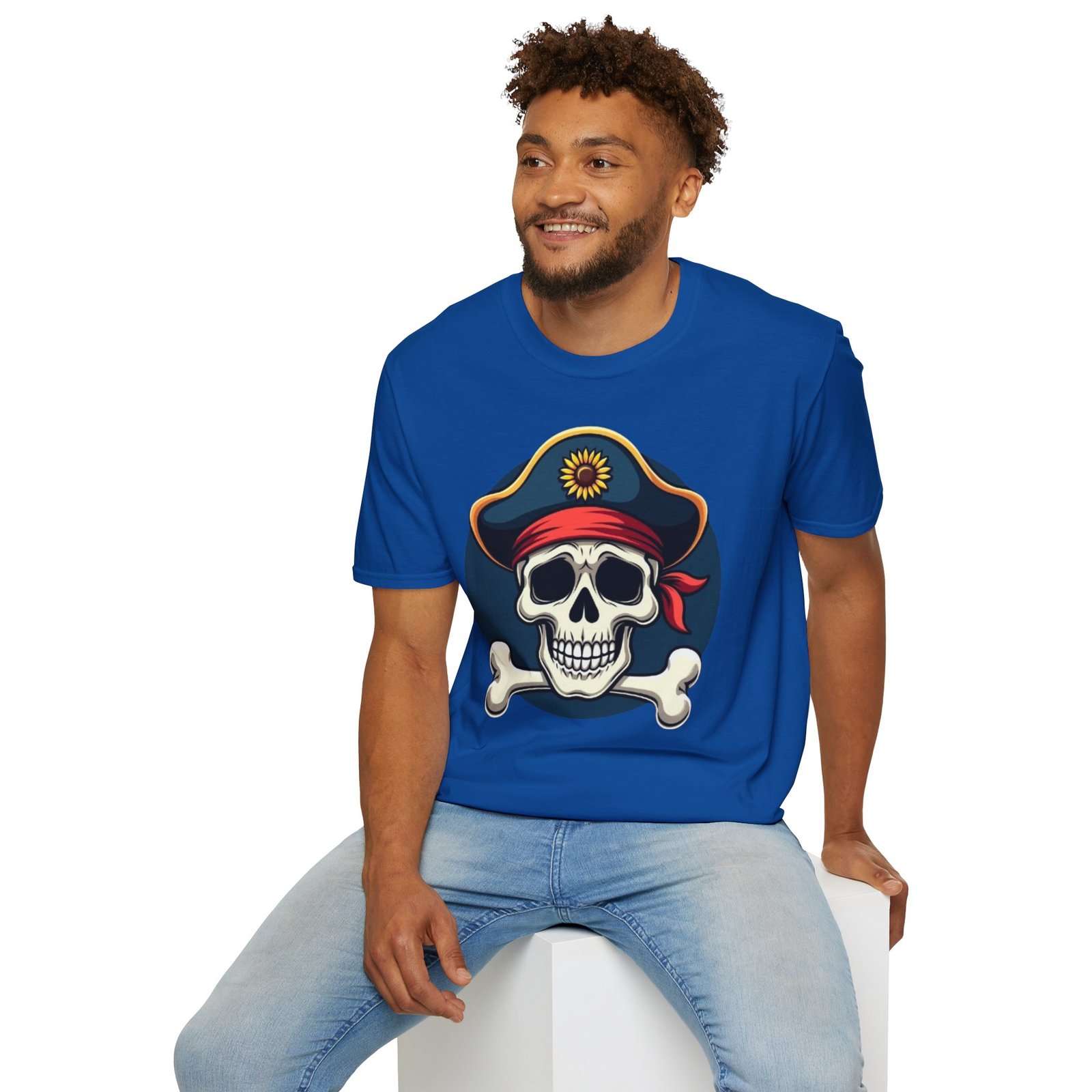 T-shirt “Pirate Skull” Unisexe | Style Gothique & Confort Premium 52 T-shirt “Pirate Skull” Unisexe | Style Gothique & Confort Premium – Image 52