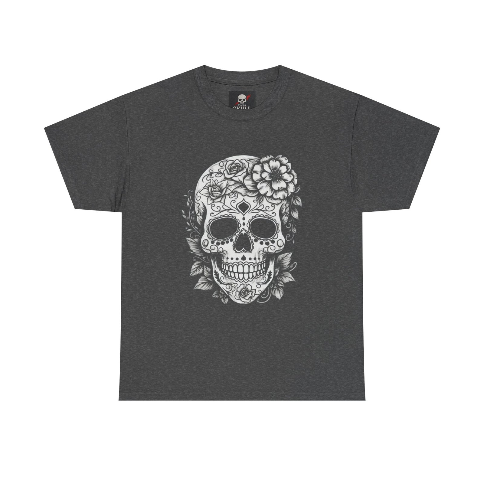 T-Shirt Tête de Mort Artistique 10 T-Shirt Tête de Mort Artistique – Image 10