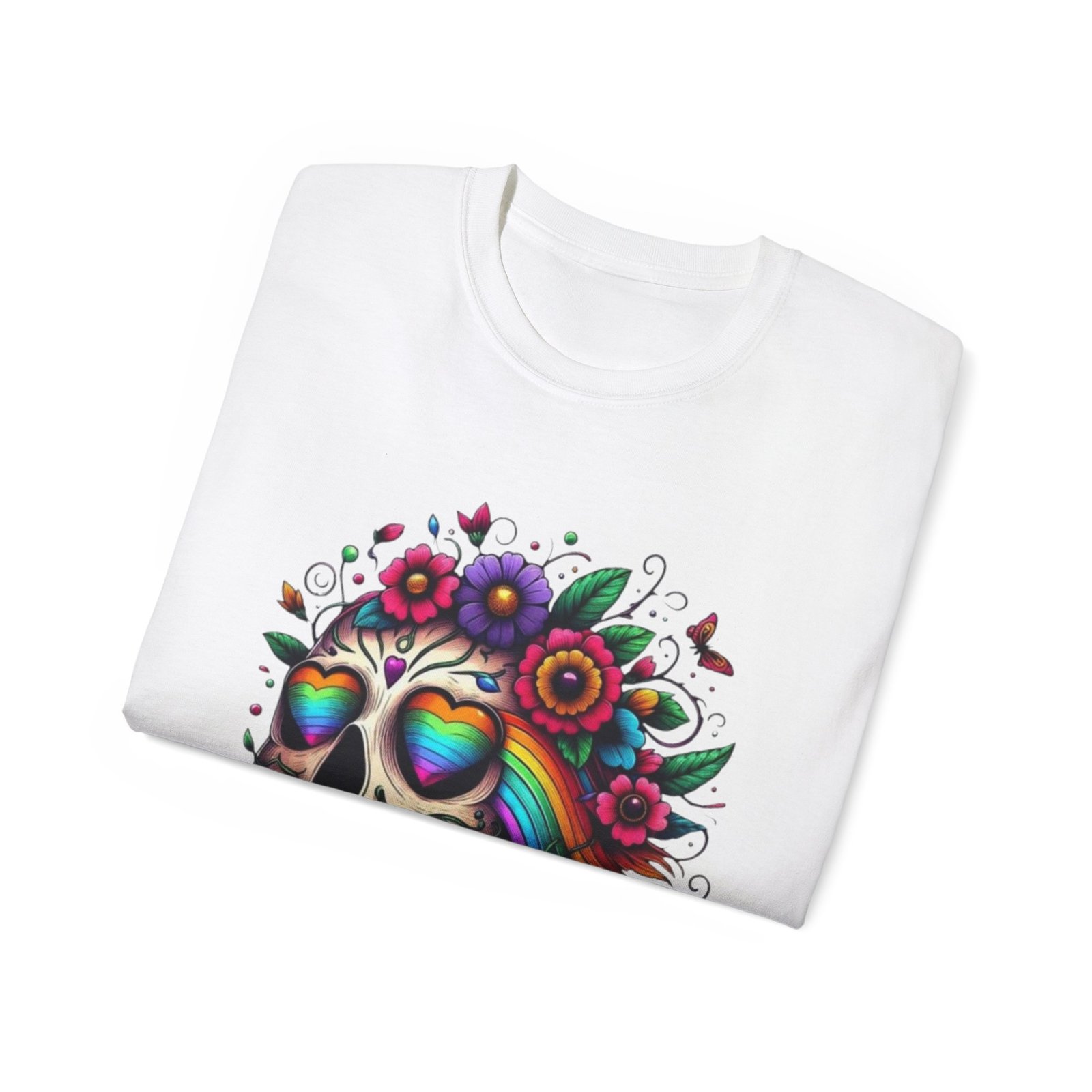 T-Shirt « Corazón Florecido » | Éclat de Vie et de Couleurs 5 T-Shirt « Corazón Florecido » | Éclat de Vie et de Couleurs – Image 5