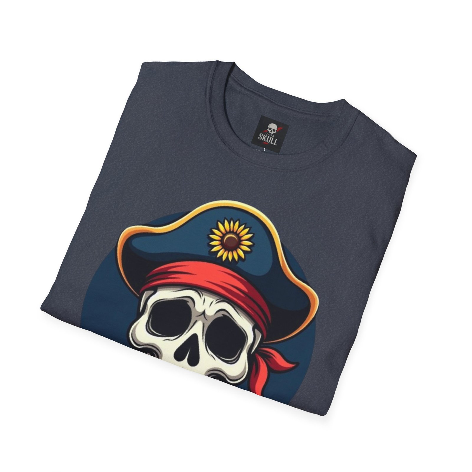 T-shirt “Pirate Skull” Unisexe | Style Gothique & Confort Premium 55 T-shirt “Pirate Skull” Unisexe | Style Gothique & Confort Premium – Image 55