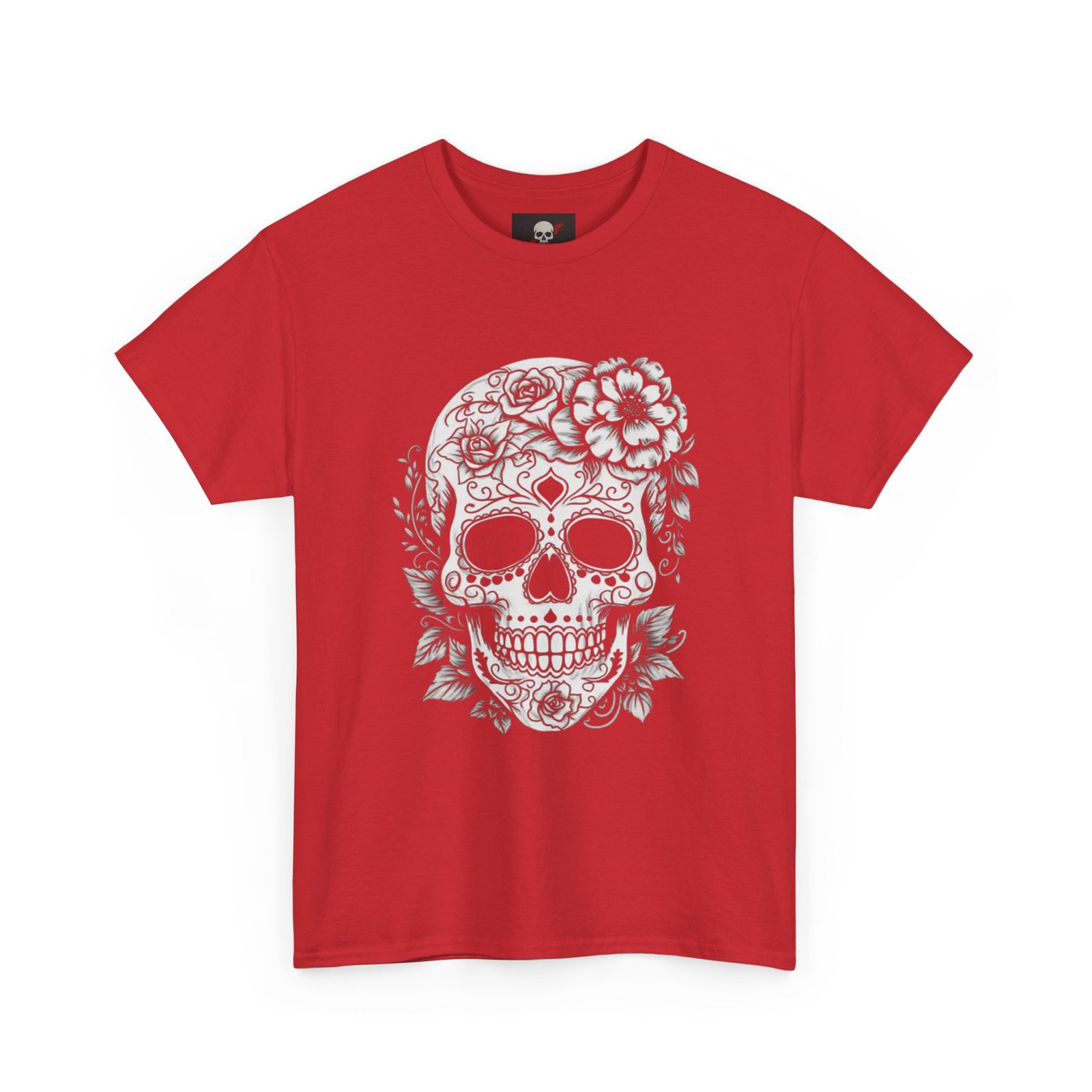 T-Shirt Tête de Mort Artistique 15 T-Shirt Tête de Mort Artistique – Image 15