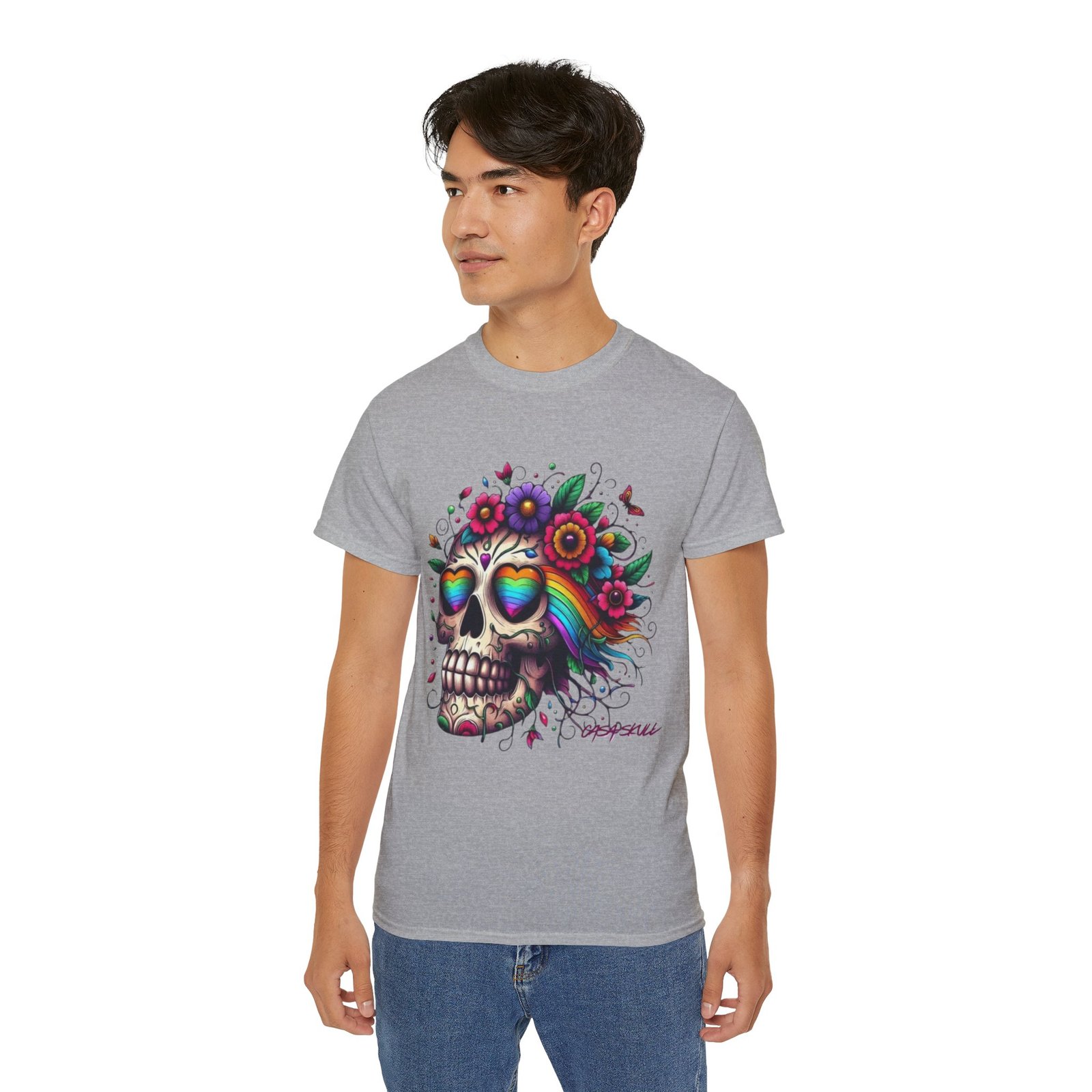 T-Shirt « Corazón Florecido » | Éclat de Vie et de Couleurs 9 T-Shirt « Corazón Florecido » | Éclat de Vie et de Couleurs – Image 9