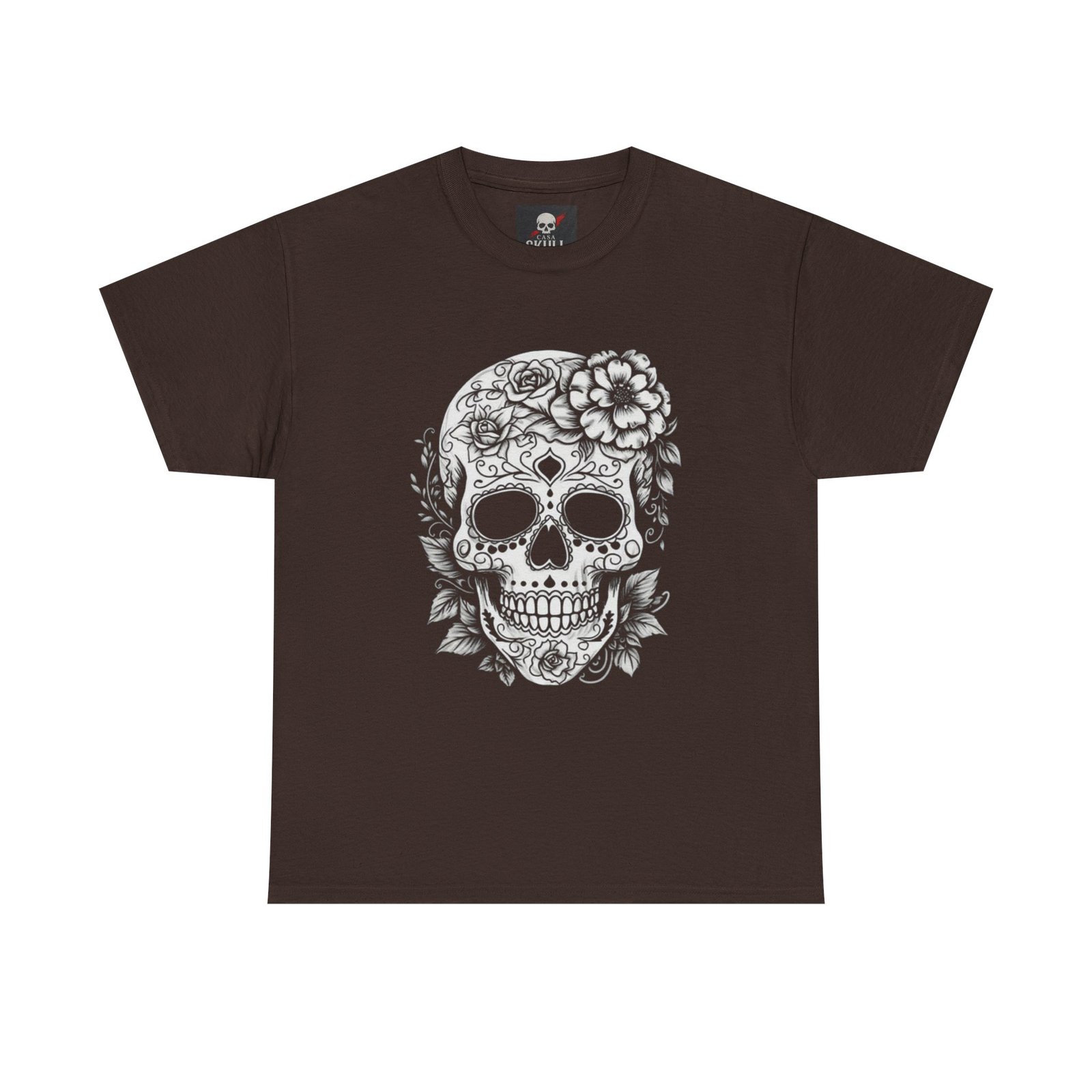 T-Shirt Tête de Mort Artistique 6 T-Shirt Tête de Mort Artistique – Image 6