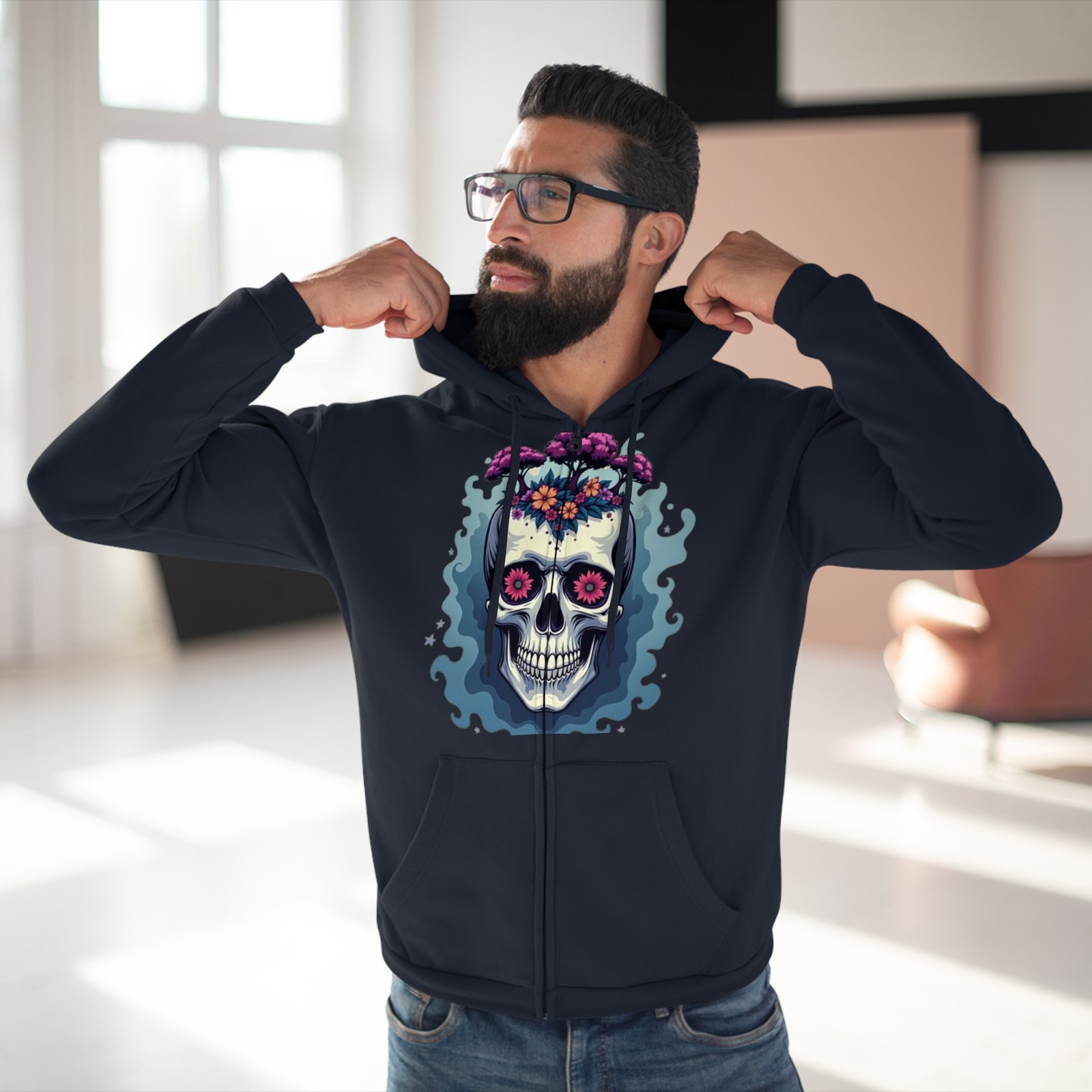 Sweat à Capuche Unisexe Fermeture Éclair - Coupe Regular 5 Sweat à Capuche Unisexe Fermeture Éclair - Coupe Regular – Image 5