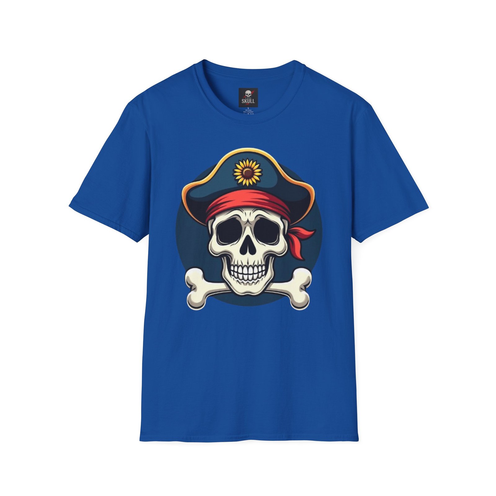 T-shirt “Pirate Skull” Unisexe | Style Gothique & Confort Premium 50 T-shirt “Pirate Skull” Unisexe | Style Gothique & Confort Premium – Image 50