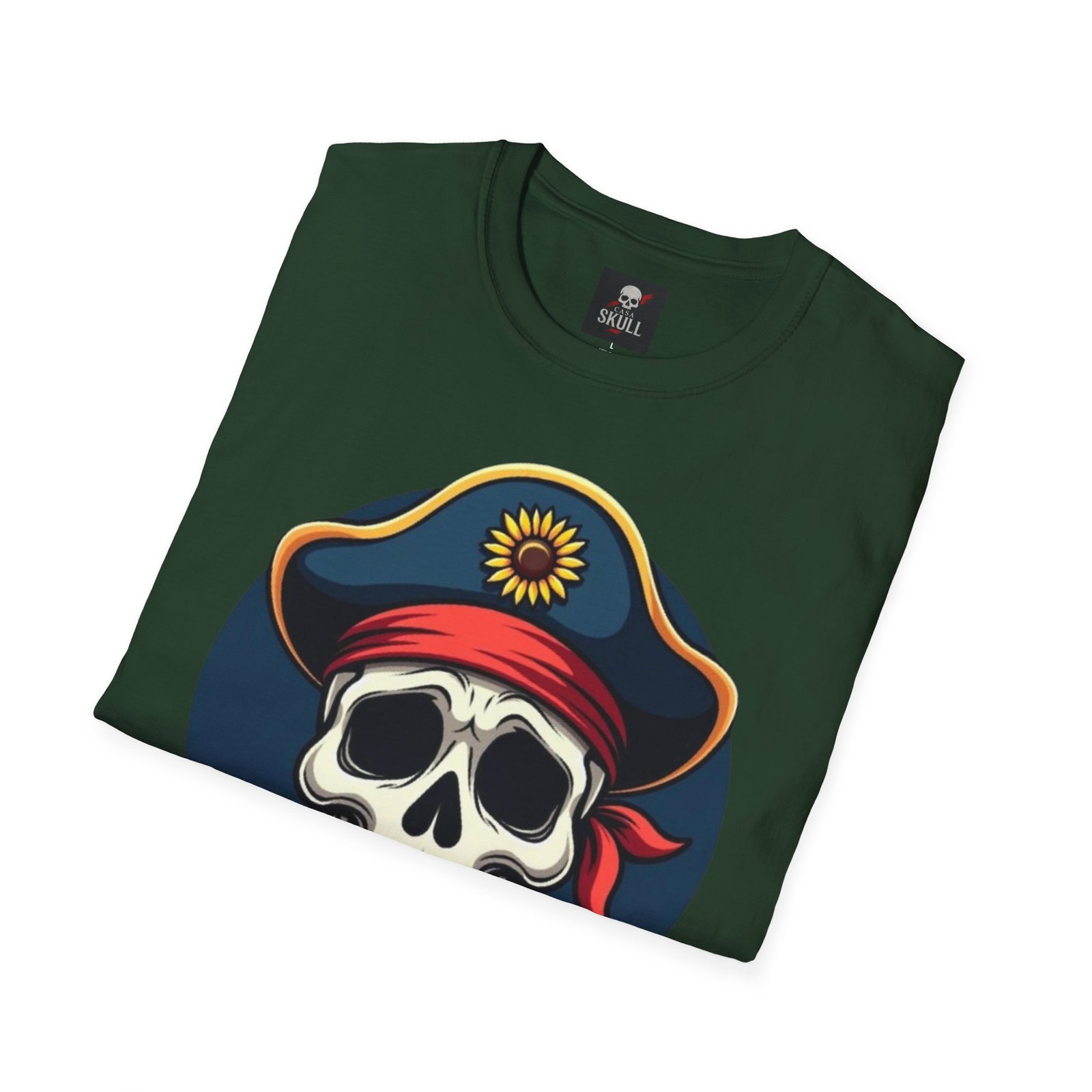 T-shirt “Pirate Skull” Unisexe | Style Gothique & Confort Premium 34 T-shirt “Pirate Skull” Unisexe | Style Gothique & Confort Premium – Image 34