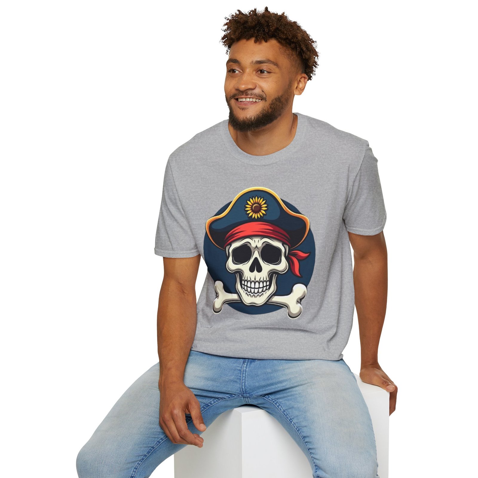 T-shirt “Pirate Skull” Unisexe | Style Gothique & Confort Premium 18 T-shirt “Pirate Skull” Unisexe | Style Gothique & Confort Premium – Image 18