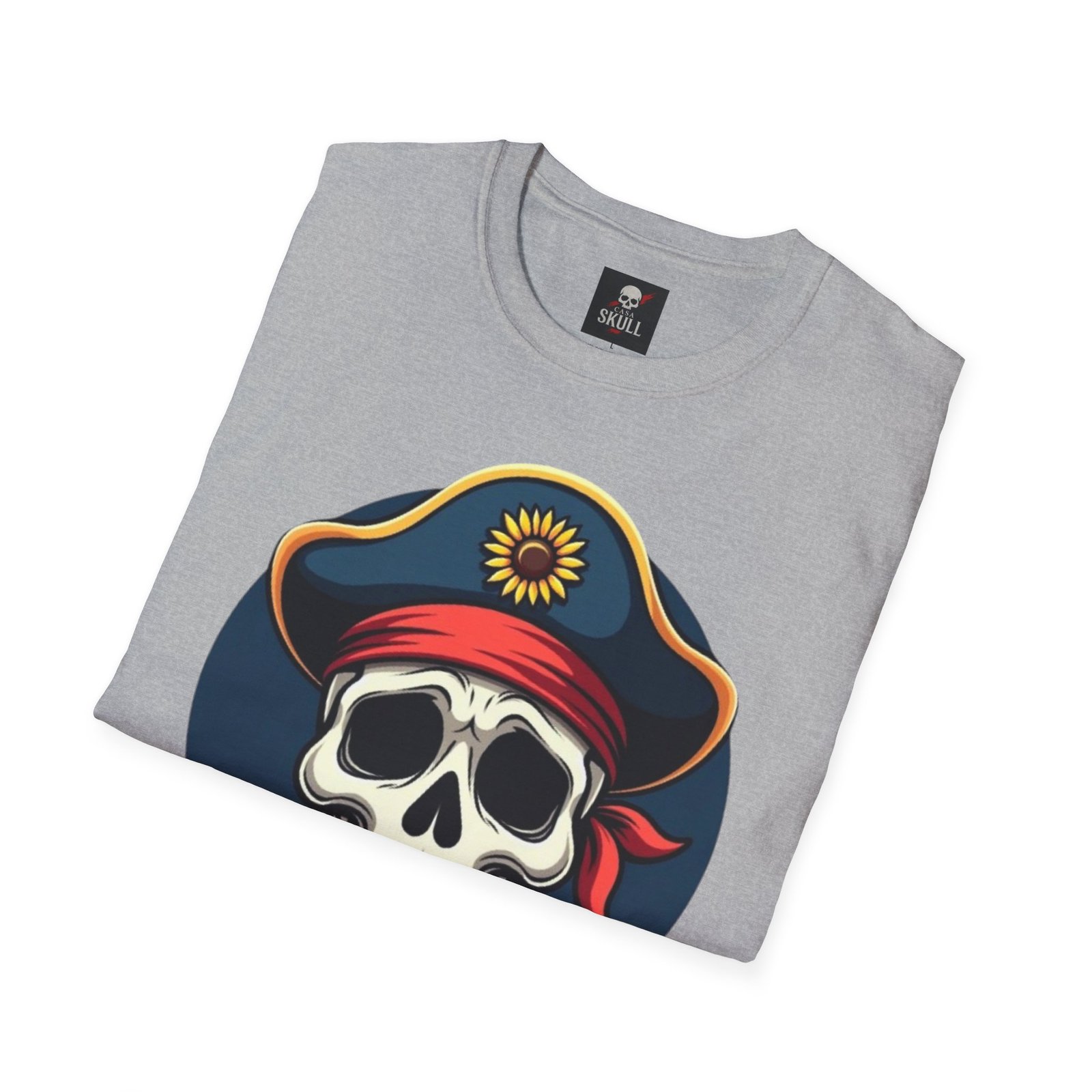 T-shirt “Pirate Skull” Unisexe | Style Gothique & Confort Premium 17 T-shirt “Pirate Skull” Unisexe | Style Gothique & Confort Premium – Image 17