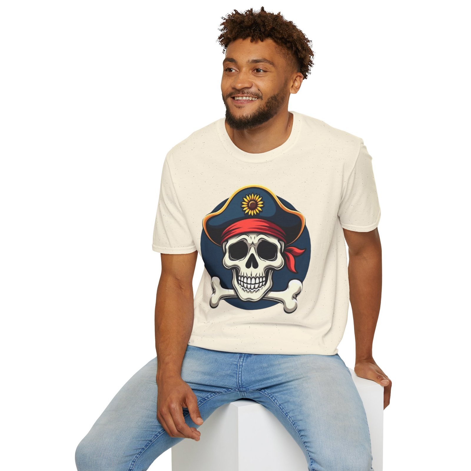 T-shirt “Pirate Skull” Unisexe | Style Gothique & Confort Premium 24 T-shirt “Pirate Skull” Unisexe | Style Gothique & Confort Premium – Image 24