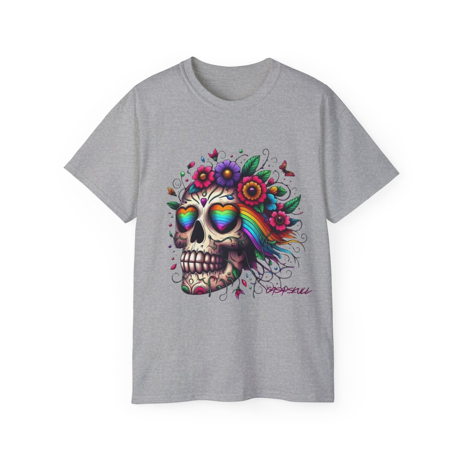 T-Shirt « Corazón Florecido » | Éclat de Vie et de Couleurs 7 T-Shirt « Corazón Florecido » | Éclat de Vie et de Couleurs – Image 7