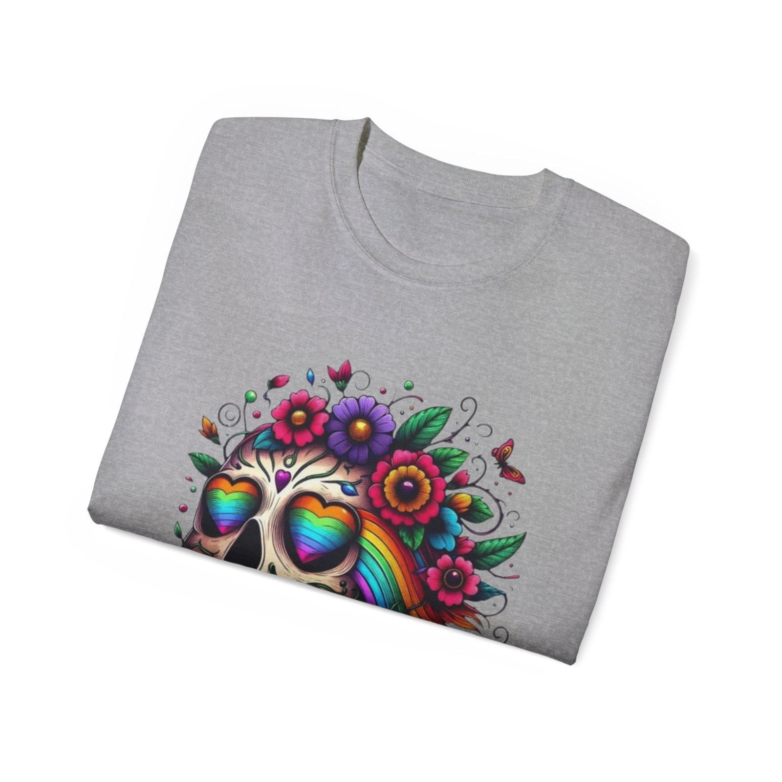 T-Shirt « Corazón Florecido » | Éclat de Vie et de Couleurs 8 T-Shirt « Corazón Florecido » | Éclat de Vie et de Couleurs – Image 8