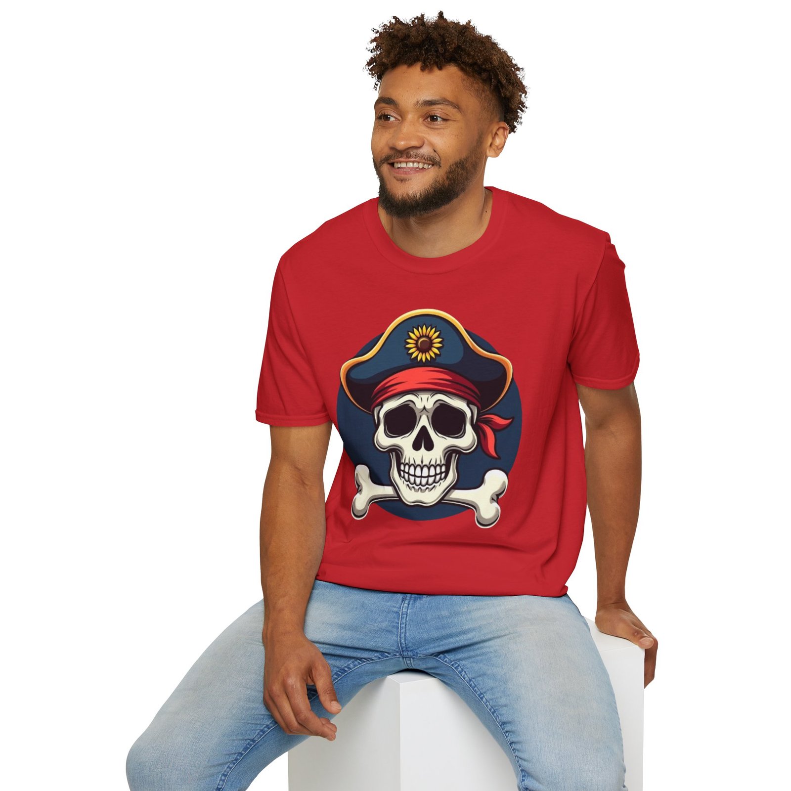 T-shirt “Pirate Skull” Unisexe | Style Gothique & Confort Premium 59 T-shirt “Pirate Skull” Unisexe | Style Gothique & Confort Premium – Image 59