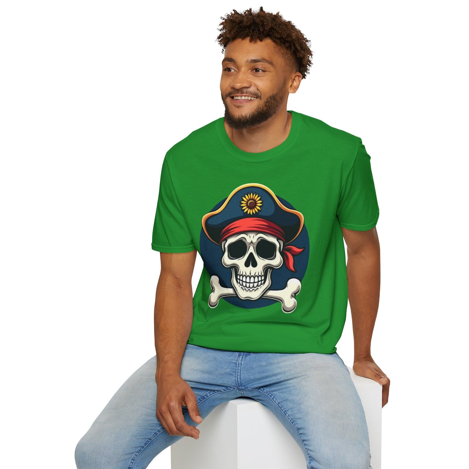 T-shirt “Pirate Skull” Unisexe | Style Gothique & Confort Premium 39 T-shirt “Pirate Skull” Unisexe | Style Gothique & Confort Premium – Image 39