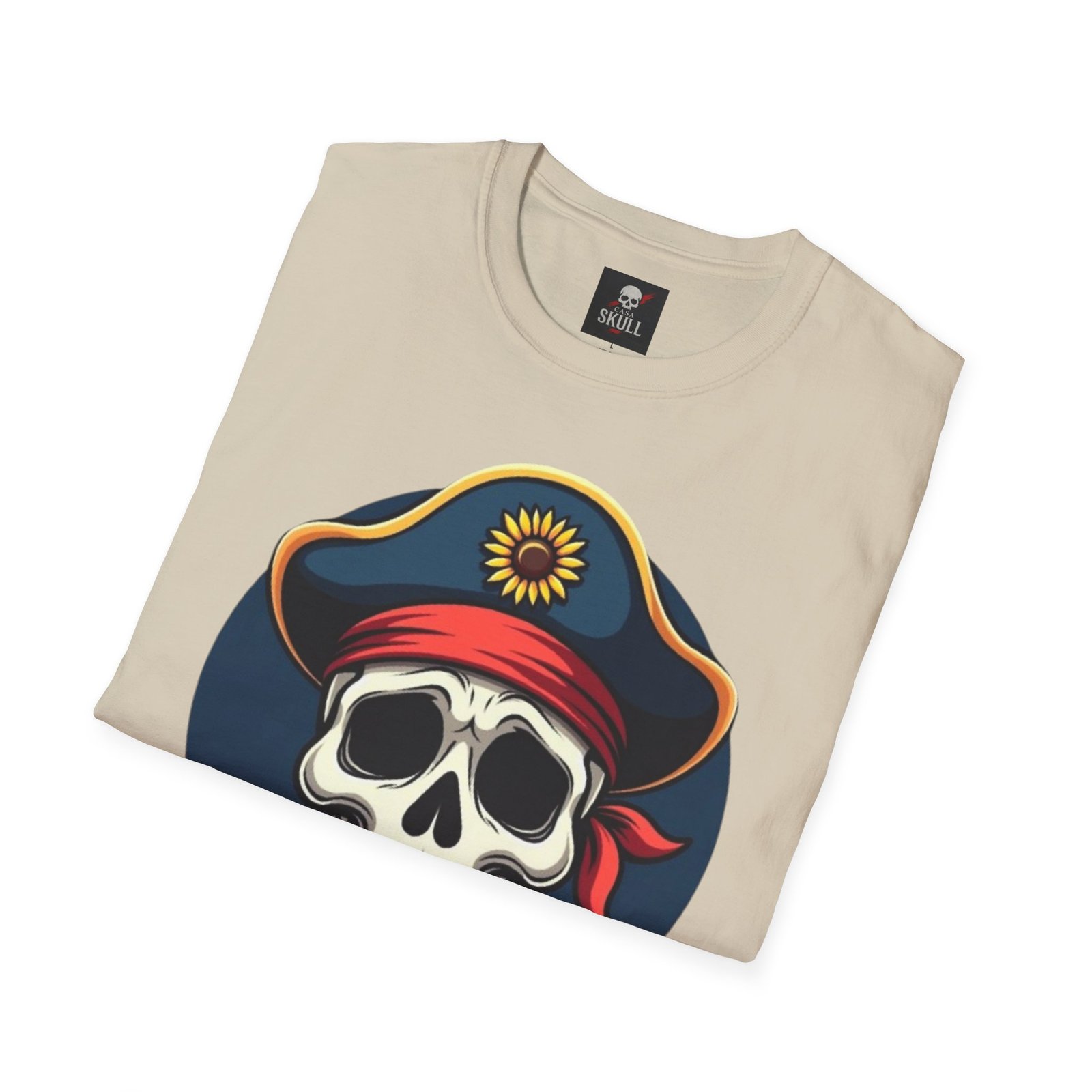 T-shirt “Pirate Skull” Unisexe | Style Gothique & Confort Premium 13 T-shirt “Pirate Skull” Unisexe | Style Gothique & Confort Premium – Image 13