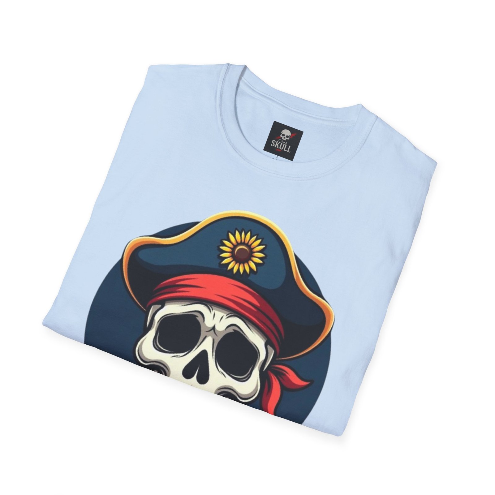 T-shirt “Pirate Skull” Unisexe | Style Gothique & Confort Premium 48 T-shirt “Pirate Skull” Unisexe | Style Gothique & Confort Premium – Image 48