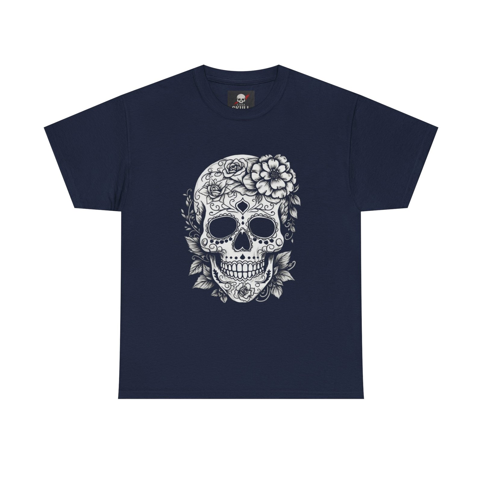 T-Shirt Tête de Mort Artistique 13 T-Shirt Tête de Mort Artistique – Image 13