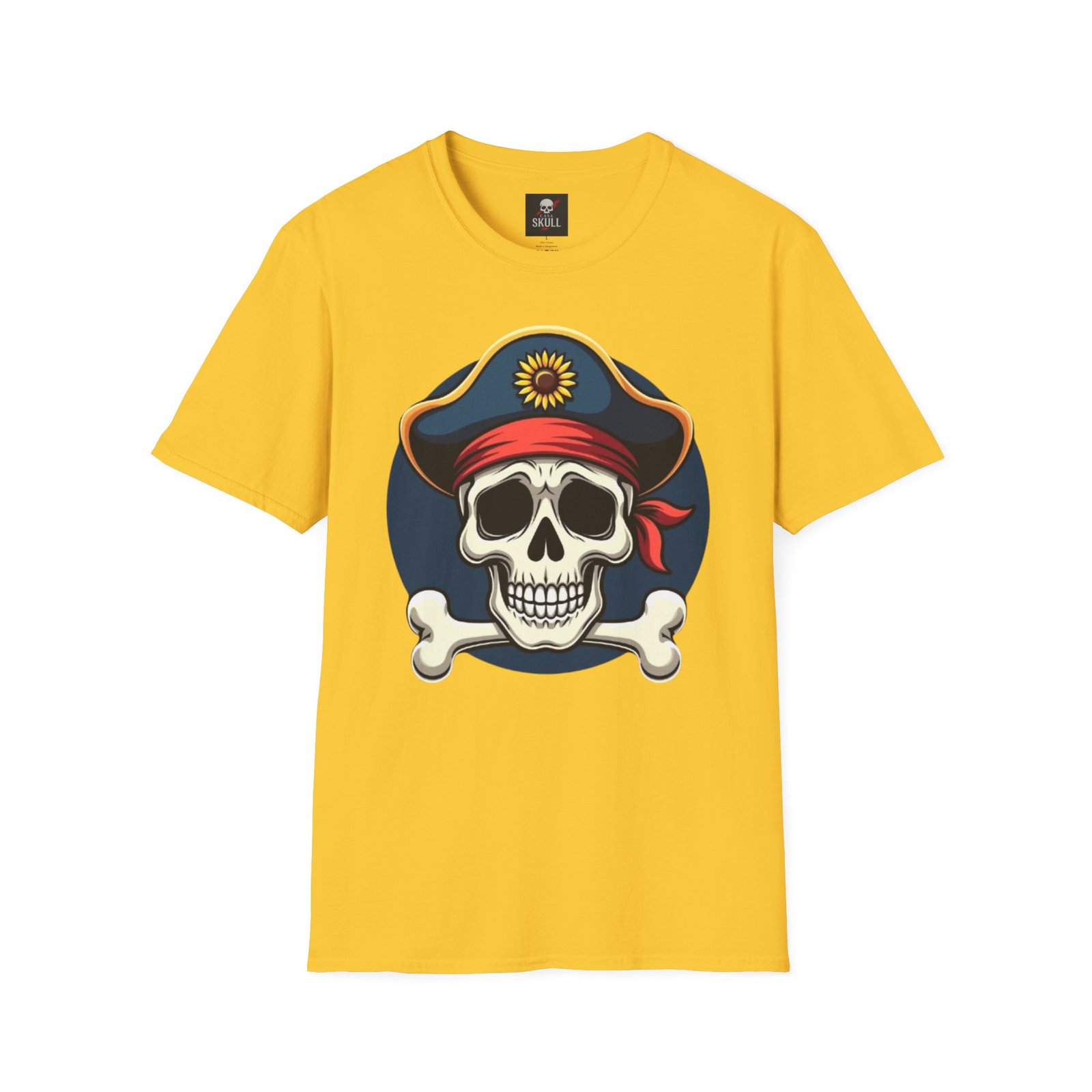 T-shirt “Pirate Skull” Unisexe | Style Gothique & Confort Premium 25 T-shirt “Pirate Skull” Unisexe | Style Gothique & Confort Premium – Image 25