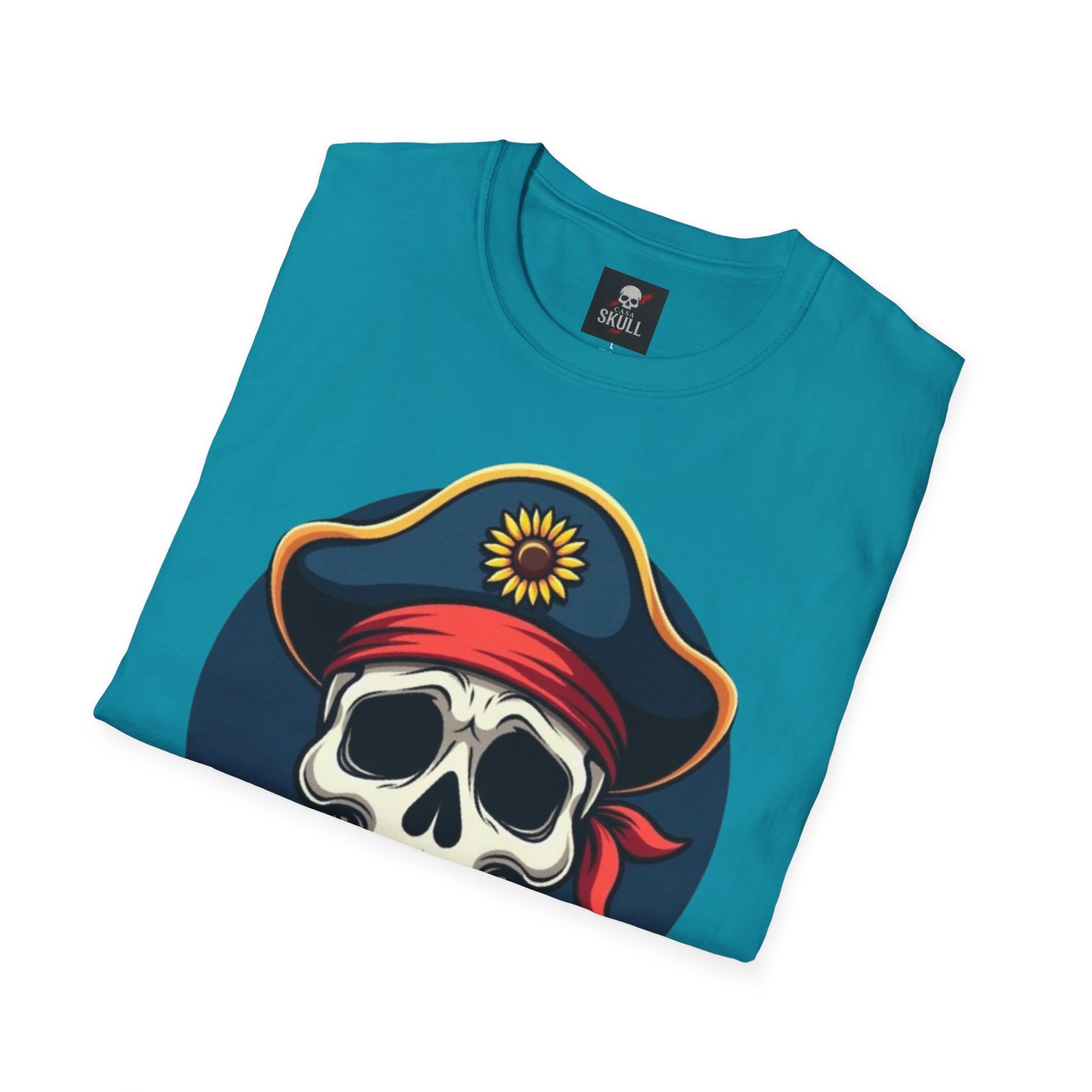 T-shirt “Pirate Skull” Unisexe | Style Gothique & Confort Premium 45 T-shirt “Pirate Skull” Unisexe | Style Gothique & Confort Premium – Image 45