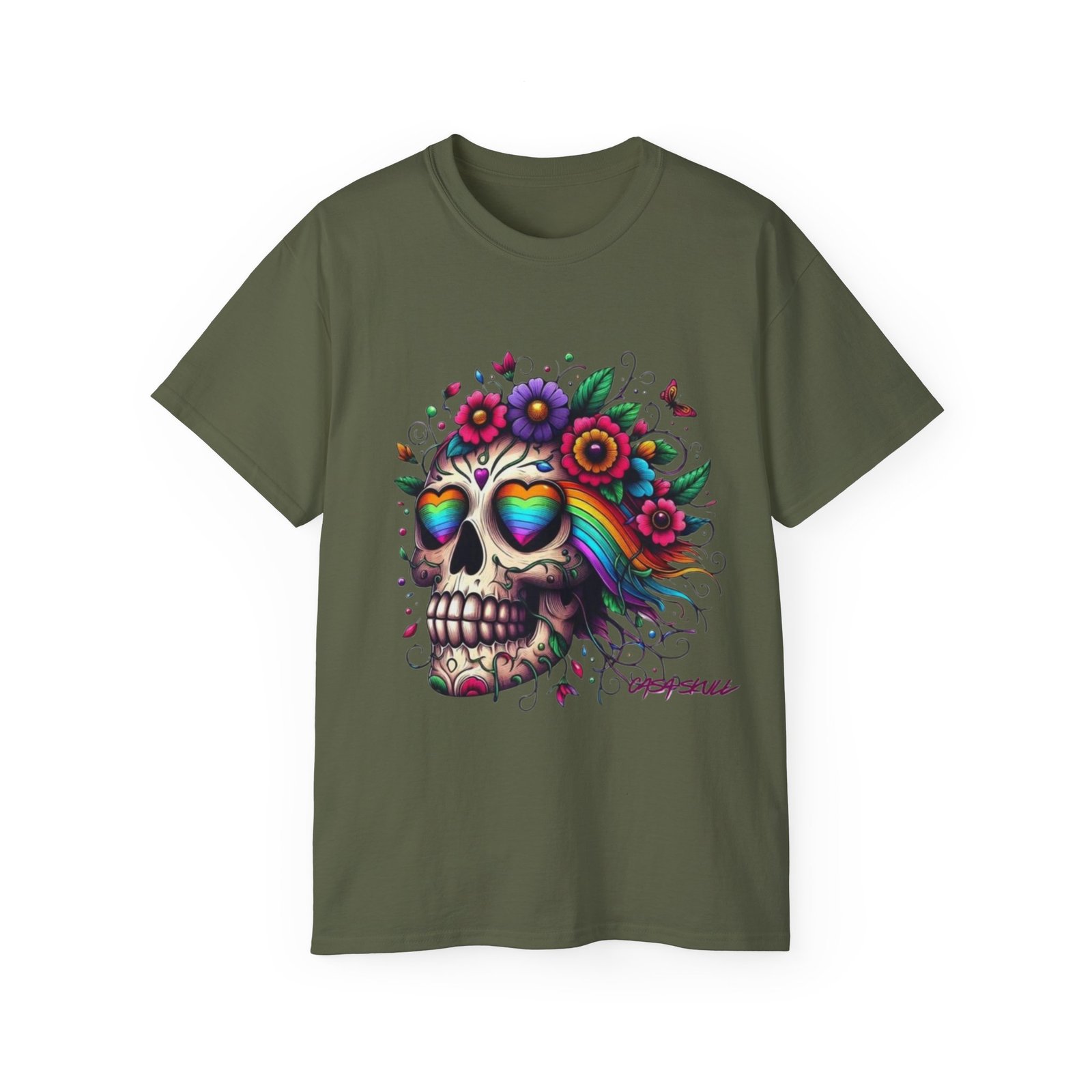 T-Shirt « Corazón Florecido » | Éclat de Vie et de Couleurs 10 T-Shirt « Corazón Florecido » | Éclat de Vie et de Couleurs – Image 10