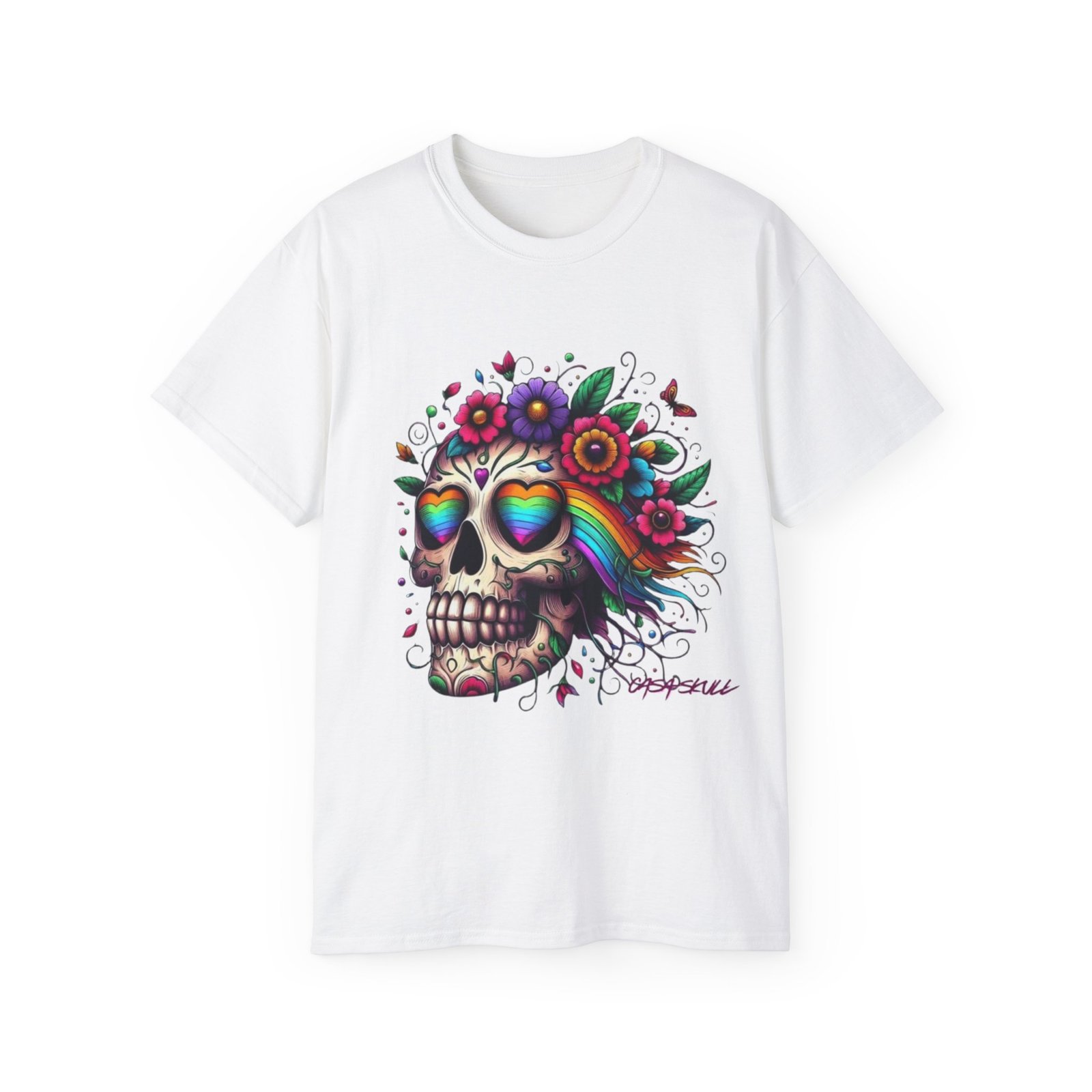 T-Shirt « Corazón Florecido » | Éclat de Vie et de Couleurs 4 T-Shirt « Corazón Florecido » | Éclat de Vie et de Couleurs – Image 4