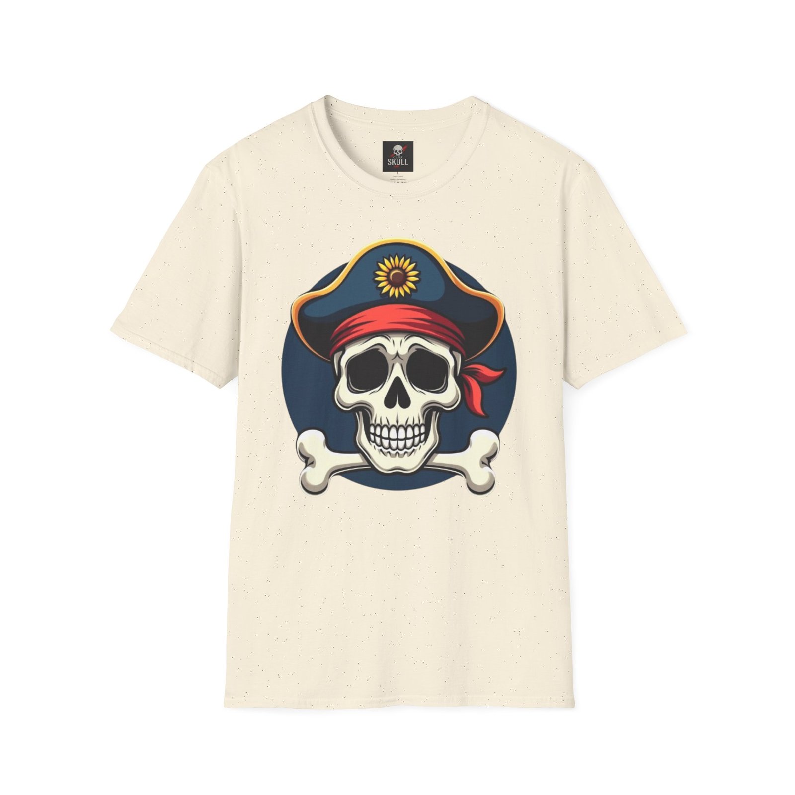 T-shirt “Pirate Skull” Unisexe | Style Gothique & Confort Premium 22 T-shirt “Pirate Skull” Unisexe | Style Gothique & Confort Premium – Image 22
