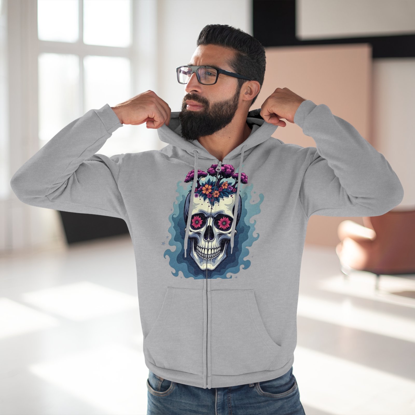 Sweat à Capuche Unisexe Fermeture Éclair - Coupe Regular 18 sweat capuche unisexe